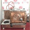 elektrikli bakır çay kazanı