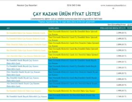 Çay Kazanı Fiyatları Ve Modelleri Çay Kazanı Fiyat Listesi