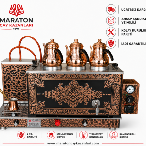 uc-demlikli-cay-ocagi-kazani-bakir KAMPANYA ÜÇ DEMLİKLİ BAKIR ÇAY KAZANI