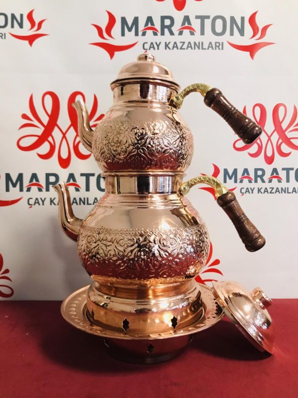 bakır jelli çaydanlık