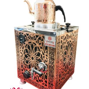 bakir-cay-kazani-elektrikli-cayci Elektrikli Çay Kazanı Bakır İşlemeli Şamandıralı Tam Otomatik