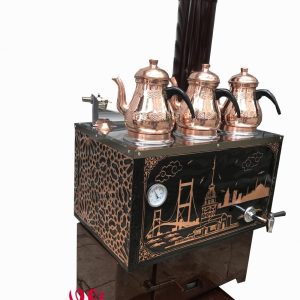 ODUNLU ÇAY KAZANI BAKIR ODUNLU ÇAY OCAĞI