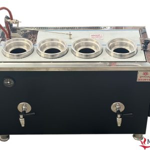 Dort-demlikli-elektrikli-cay-kazani2 Elektrikli Çay Kazanı Dört Demlikli Ofis Tipi Çay Makinesi